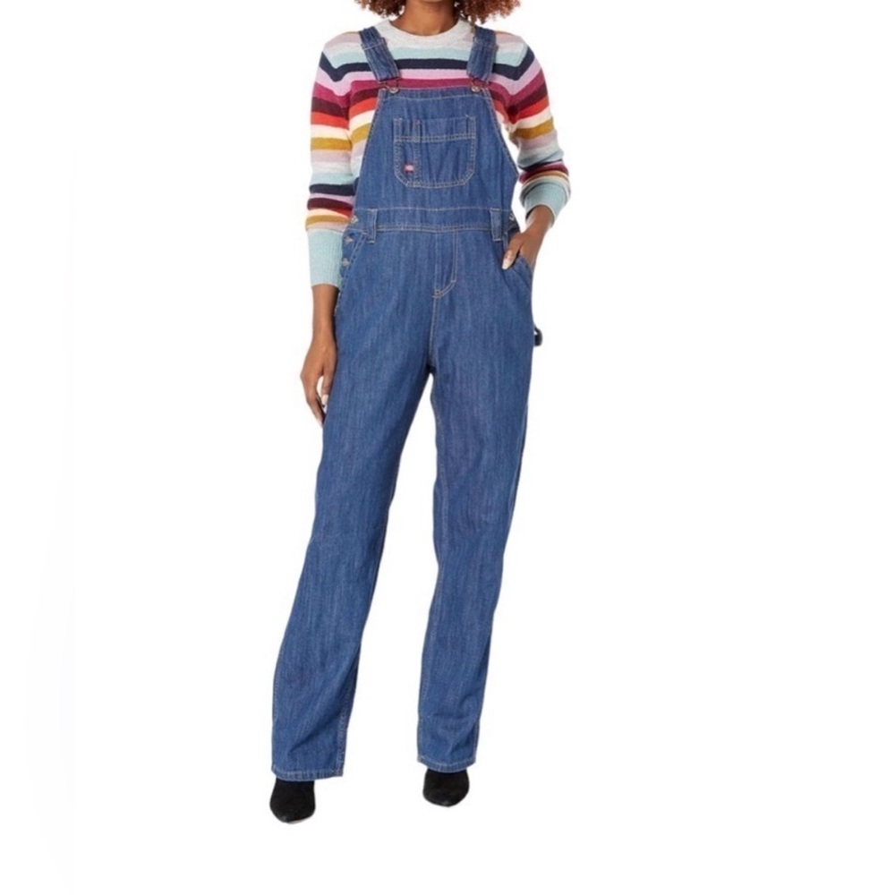 NWT Dickies Women’s Relaxed Fit Bib Overalls